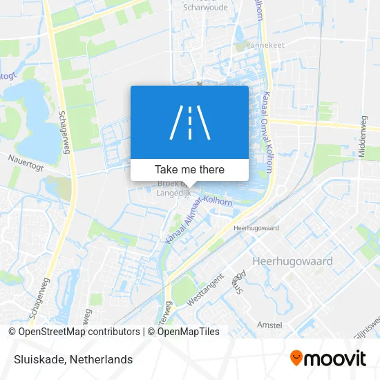 Sluiskade map