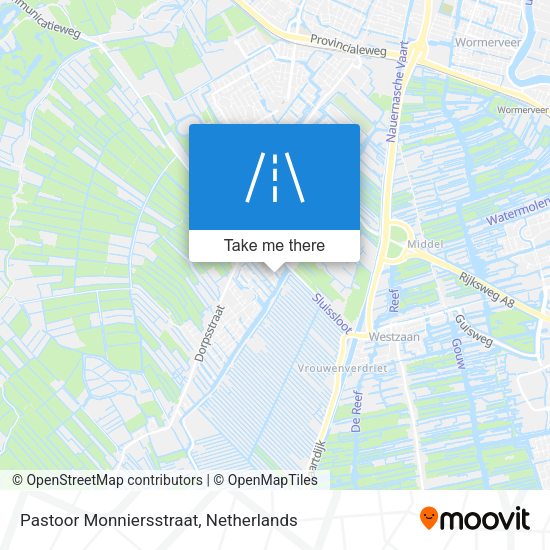 Pastoor Monniersstraat map
