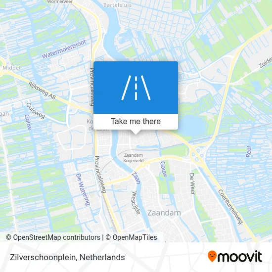 Zilverschoonplein map