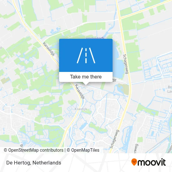 De Hertog map