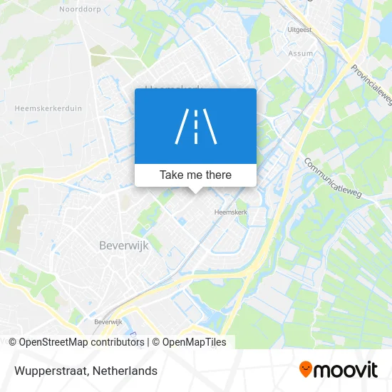 Wupperstraat map