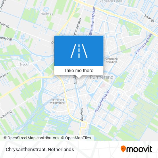 Chrysanthenstraat map