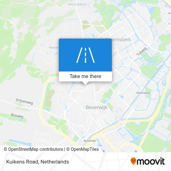 Kuikensweg map