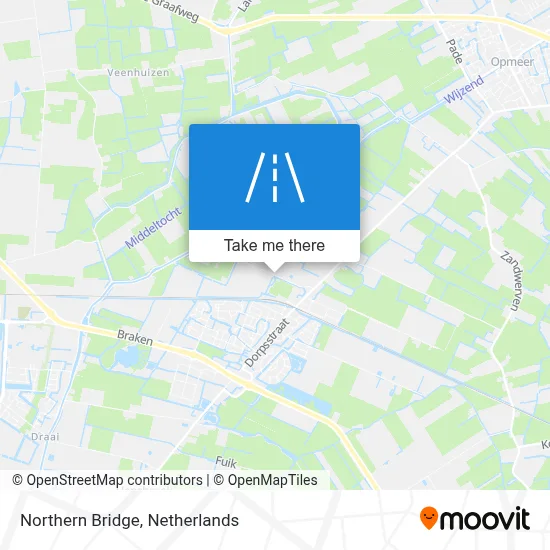 Noorderbrug map