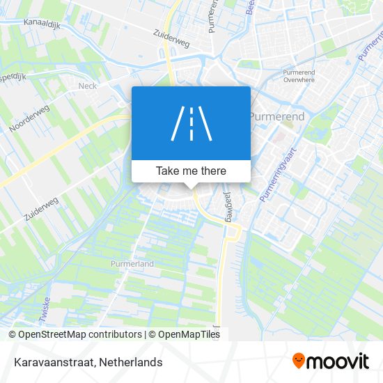 Karavaanstraat map