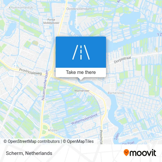 Scherm map