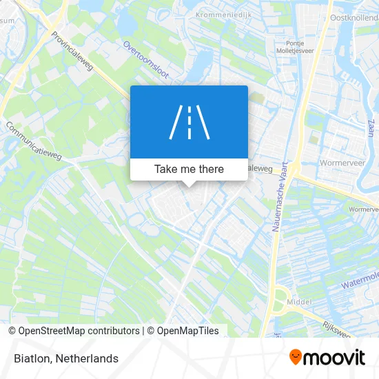 Biatlon map