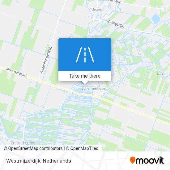 Westmijzerdijk map
