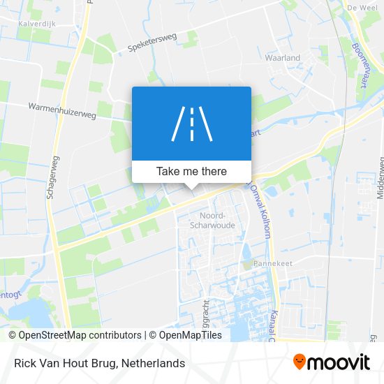 Rick Van Hout Brug map