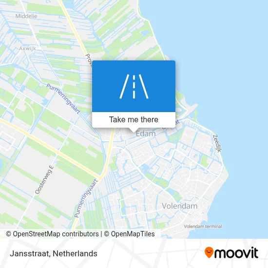 Jansstraat map