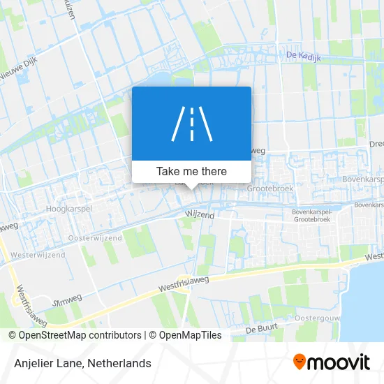 Anjelierlaan map