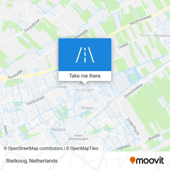 Rietkoog map