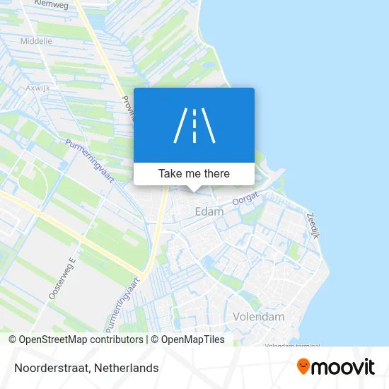 Noorderstraat map