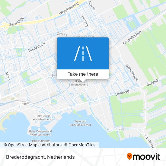 Brederodegracht Karte