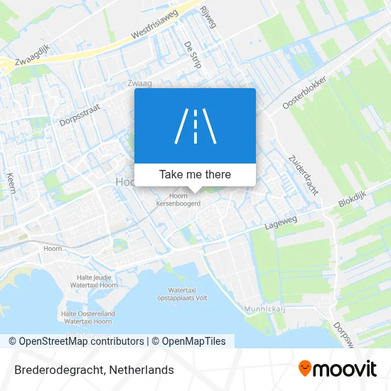 Brederodegracht map