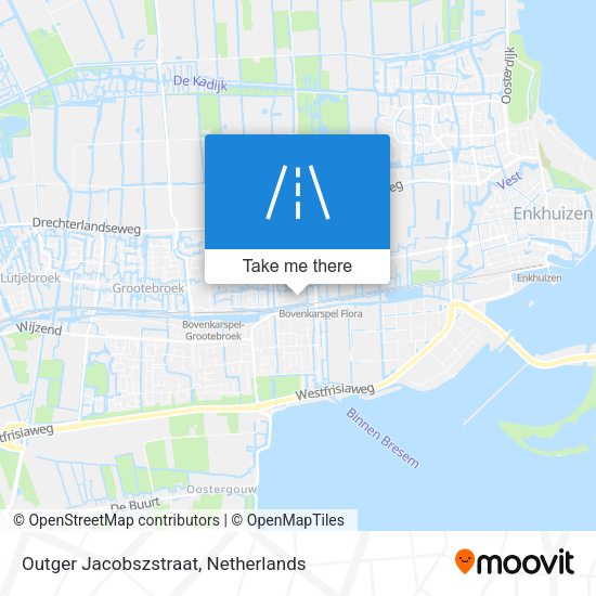 Outger Jacobszstraat map