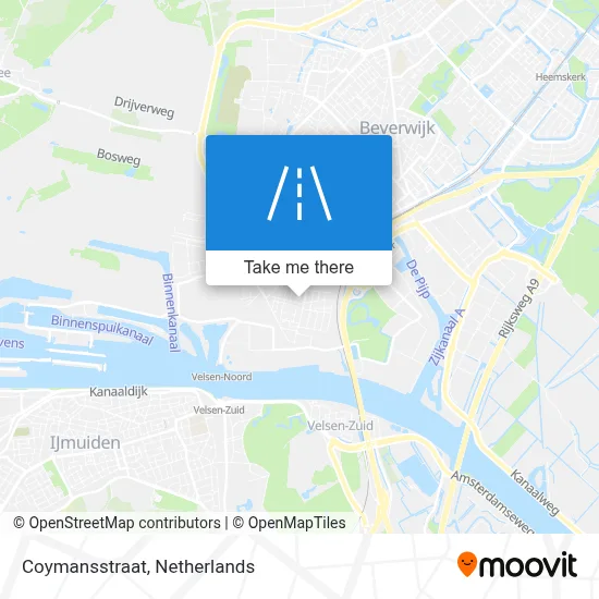 Coymansstraat map