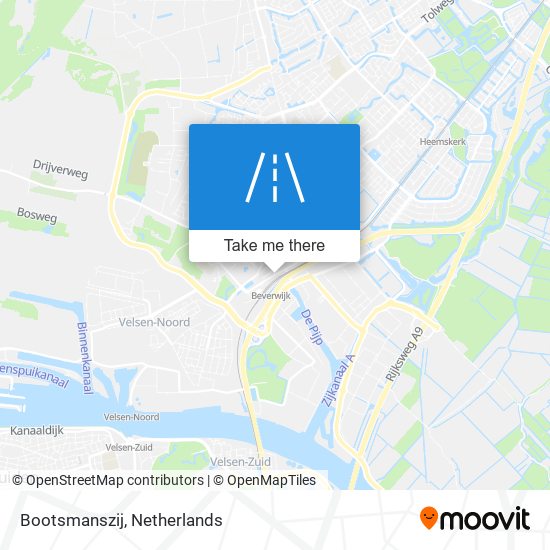 Bootsmanszij map