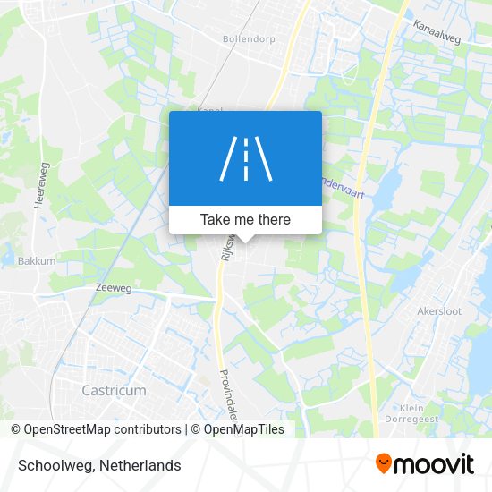 Schoolweg map