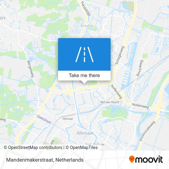 Mandenmakerstraat map