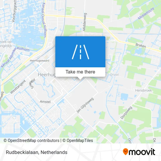 Rudbeckialaan map