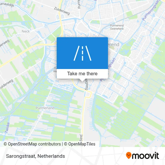 Sarongstraat map