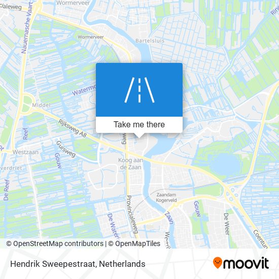 Hendrik Sweepestraat map