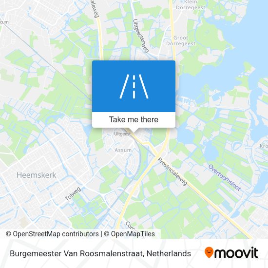 Burgemeester Van Roosmalenstraat map