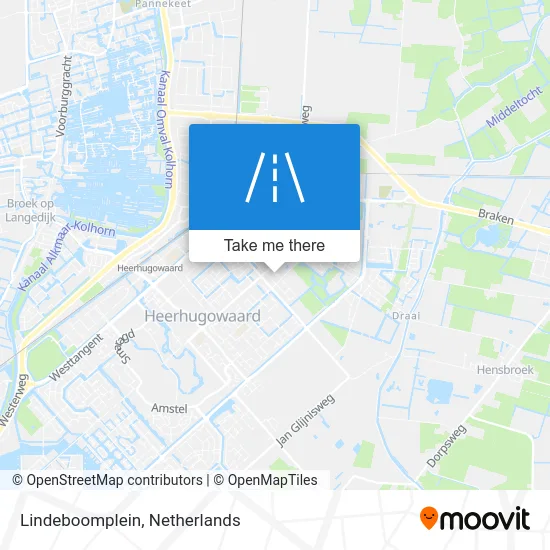 Lindeboomplein map