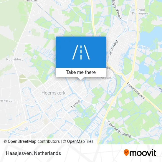 Haasjesven map