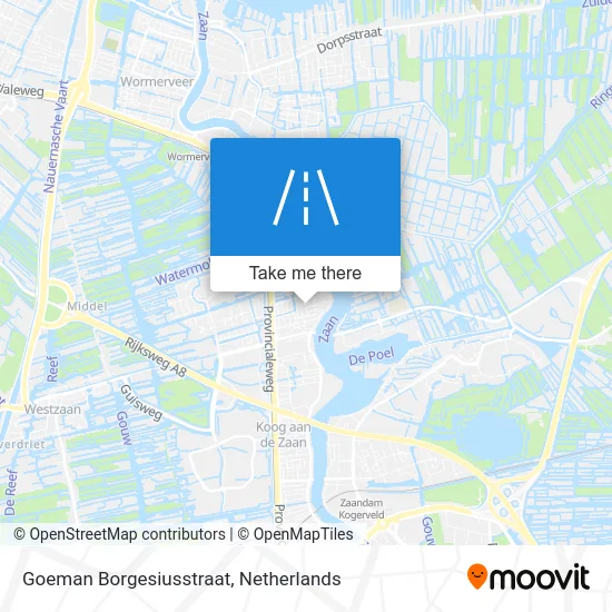 Goeman Borgesiusstraat map