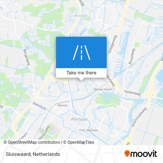 Sluiswaard map