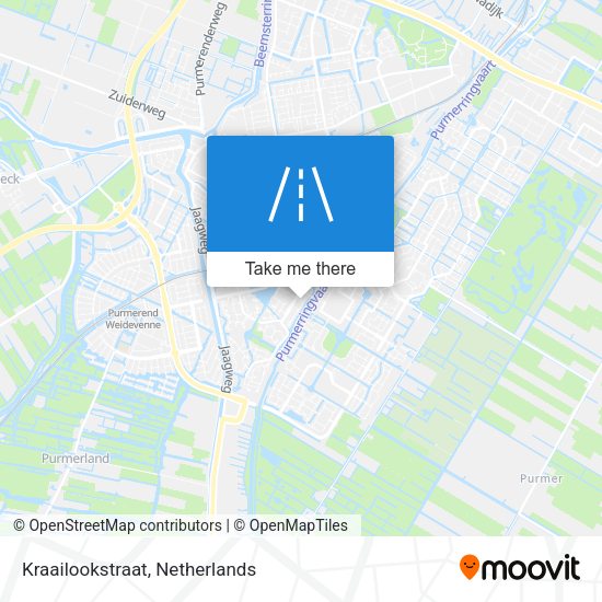 Kraailookstraat map