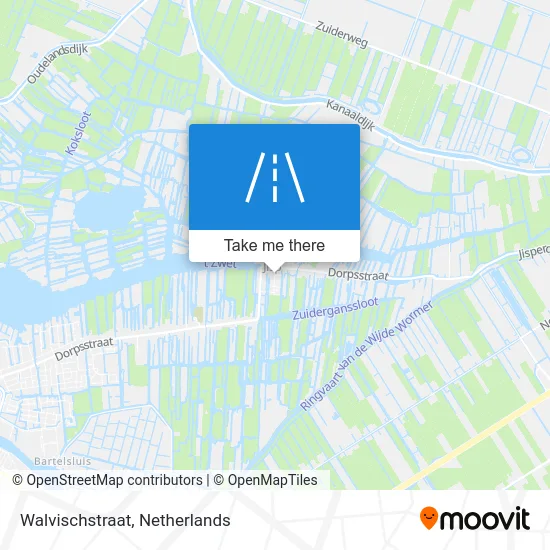 Walvischstraat map