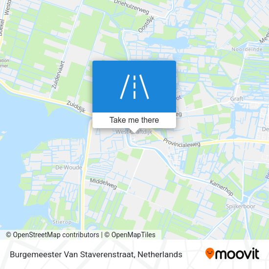 Burgemeester Van Staverenstraat map