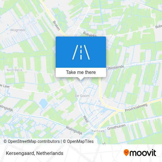 Kersengaard map