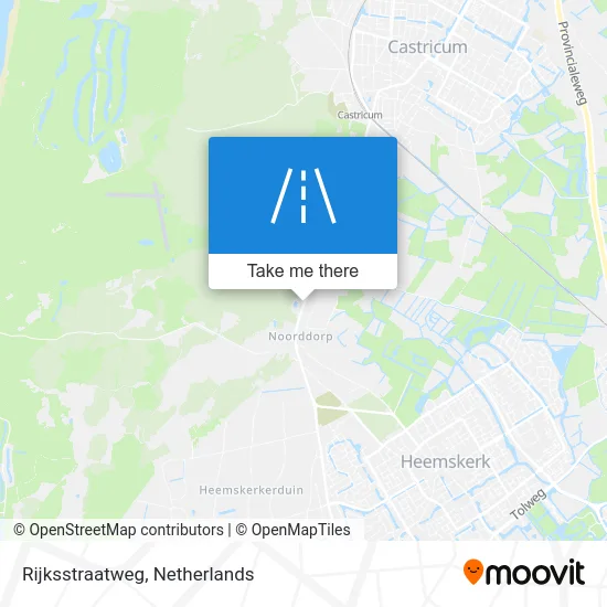 Rijksstraatweg map