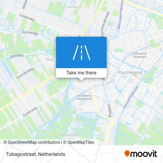 Tobagostraat map