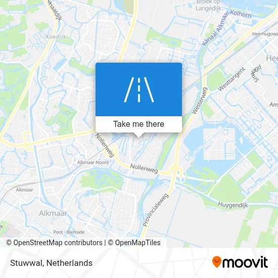 Stuwwal map