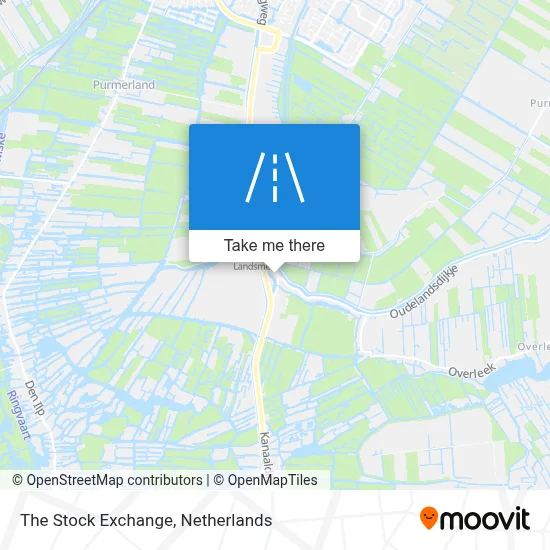 De Beurs map