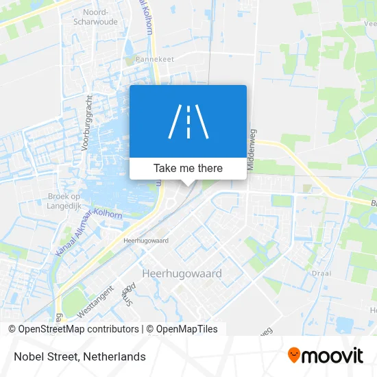 Nobelstraat map
