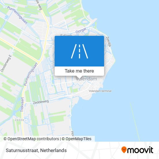 Saturnusstraat map