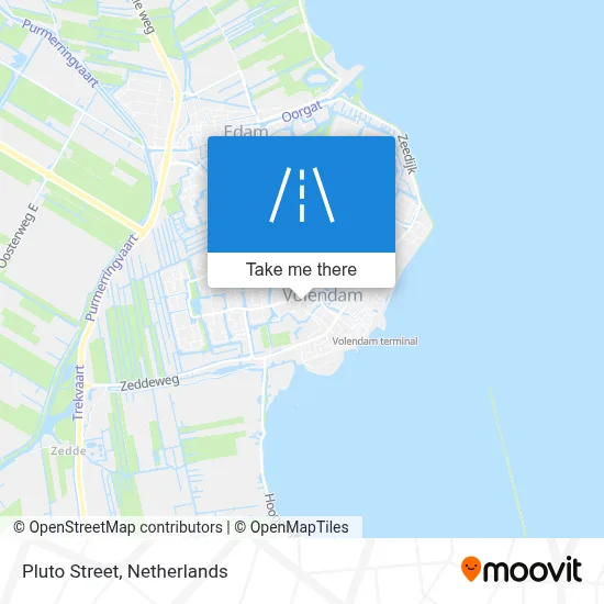 Plutostraat map