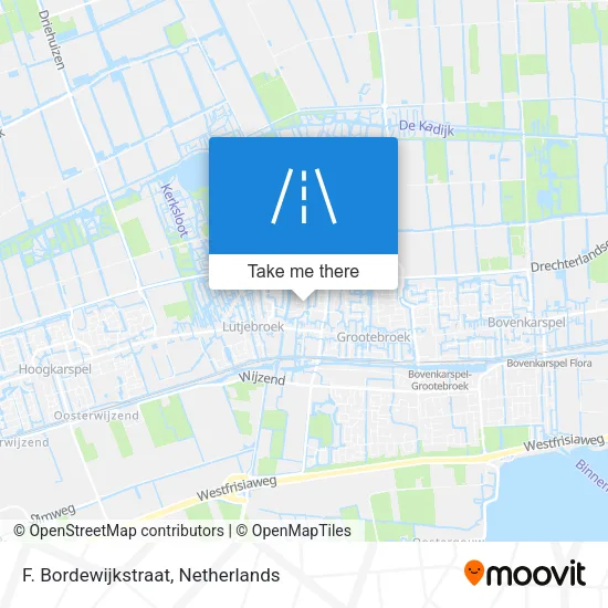 F. Bordewijkstraat map