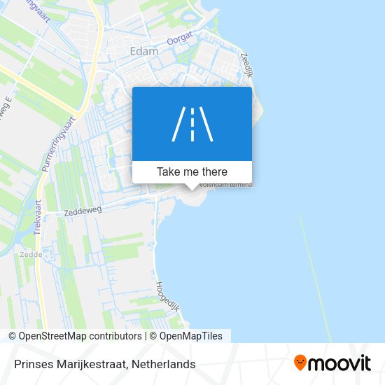Prinses Marijkestraat map