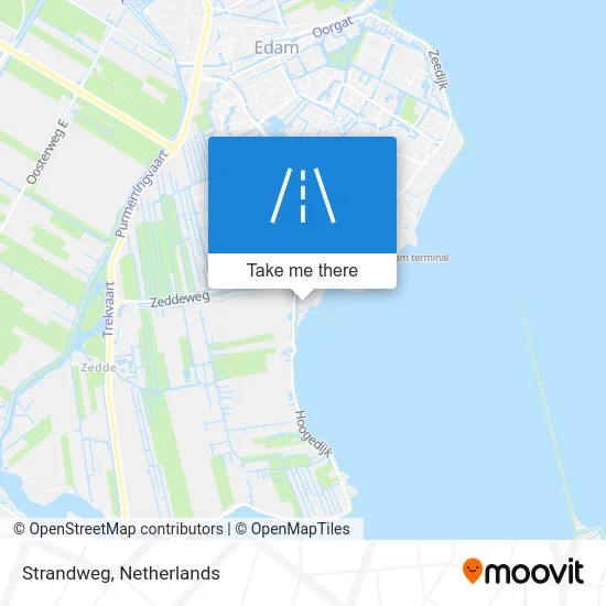 Strandweg map