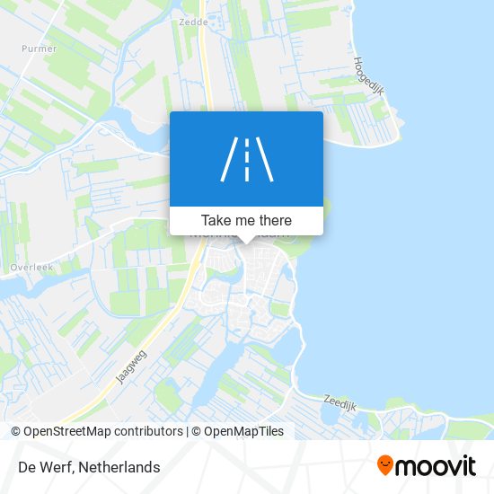 De Werf map