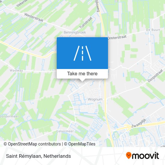 Saint Rémylaan map