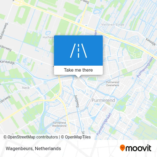 Wagenbeurs map