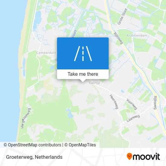 Groeterweg Karte